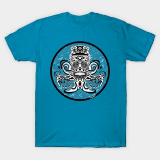 blue zaphire captain of death ecopop T-Shirt